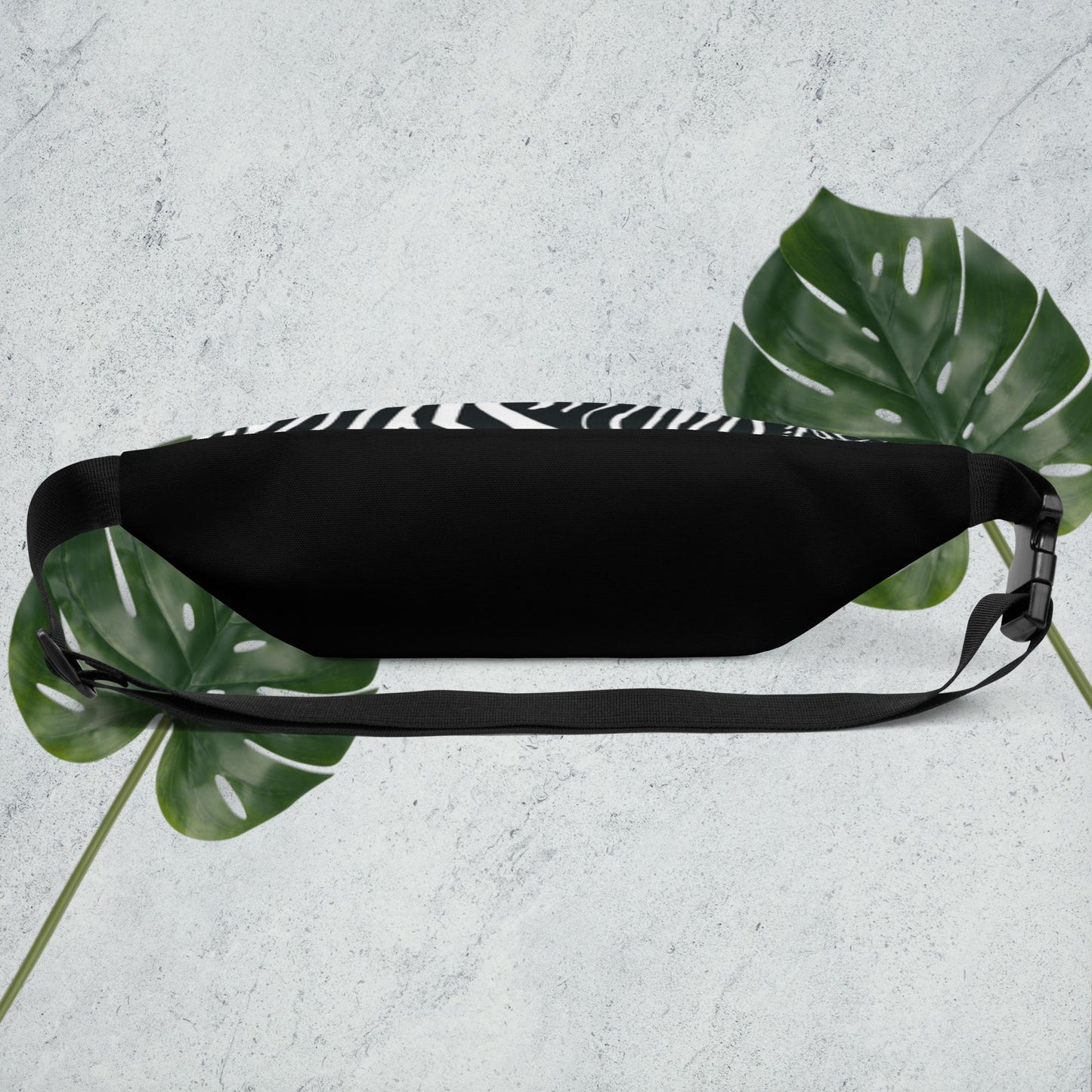 Zebra All Over Print CrossBody/Fanny Pack (R4P Inside Label)
