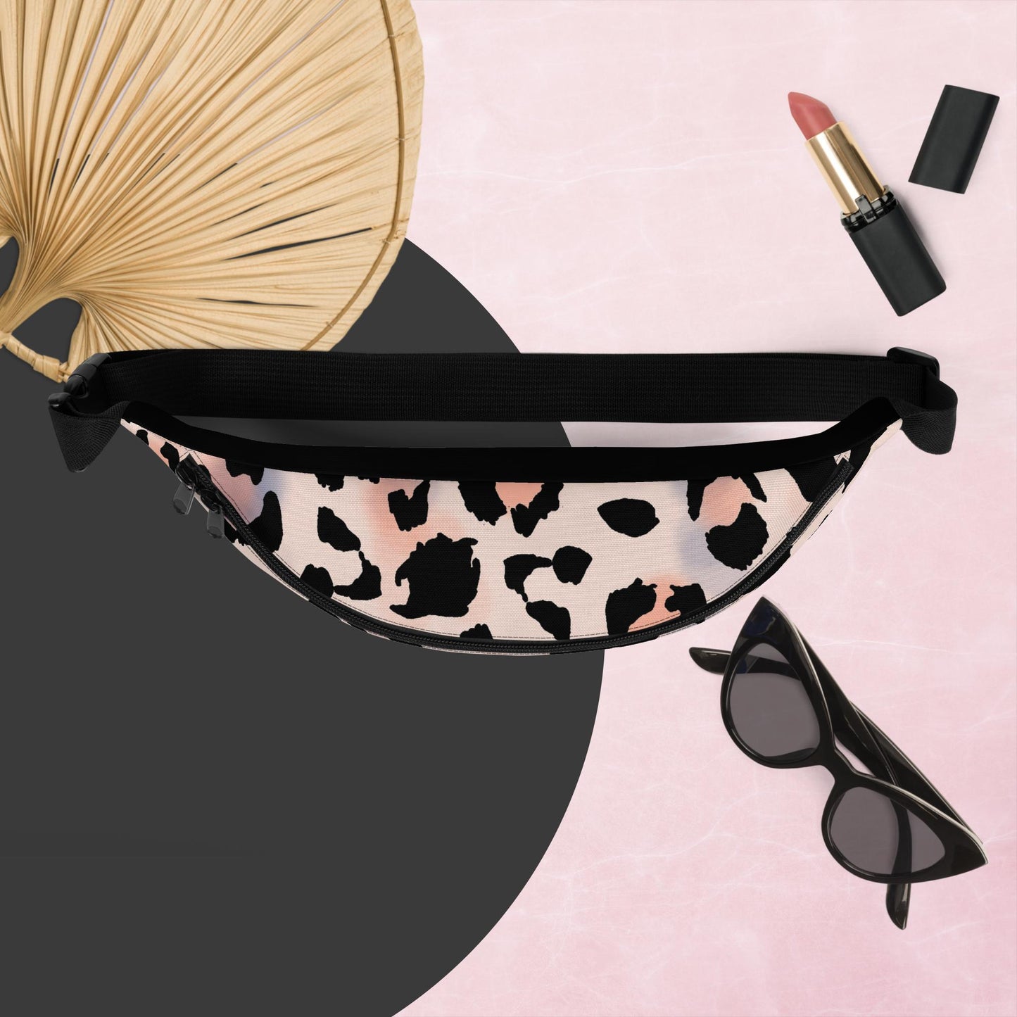 Leopard All Over Print CrossBody/Fanny Pack (R4P Inside Label)