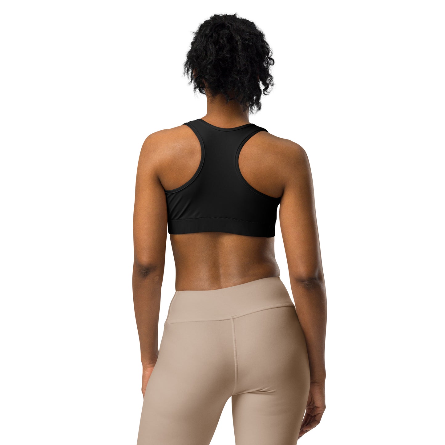 #RWR4P Sports bra (Black/ White or Blk Piping)