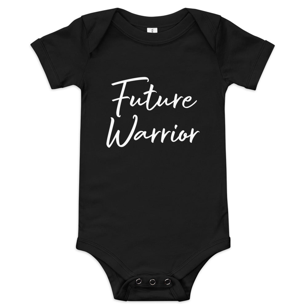 Future Warrior Baby short sleeve onesie