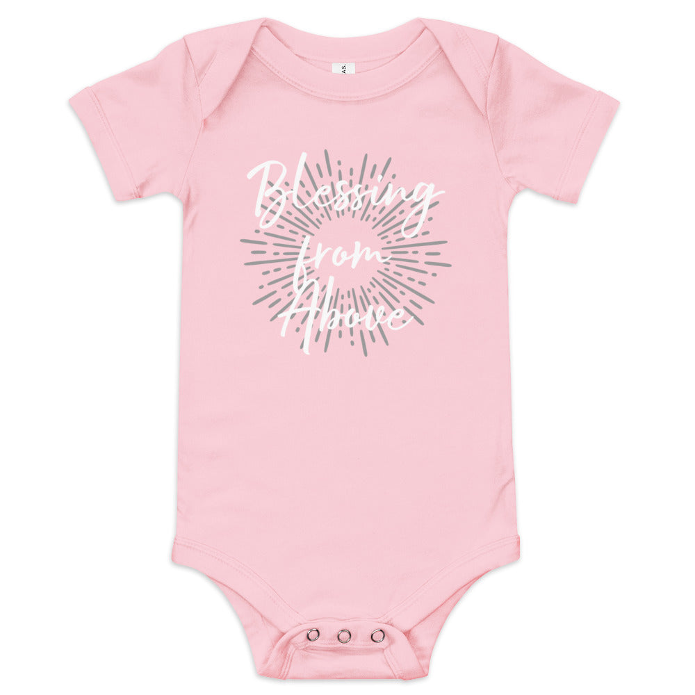 Blessing From Above Baby short sleeve onesie