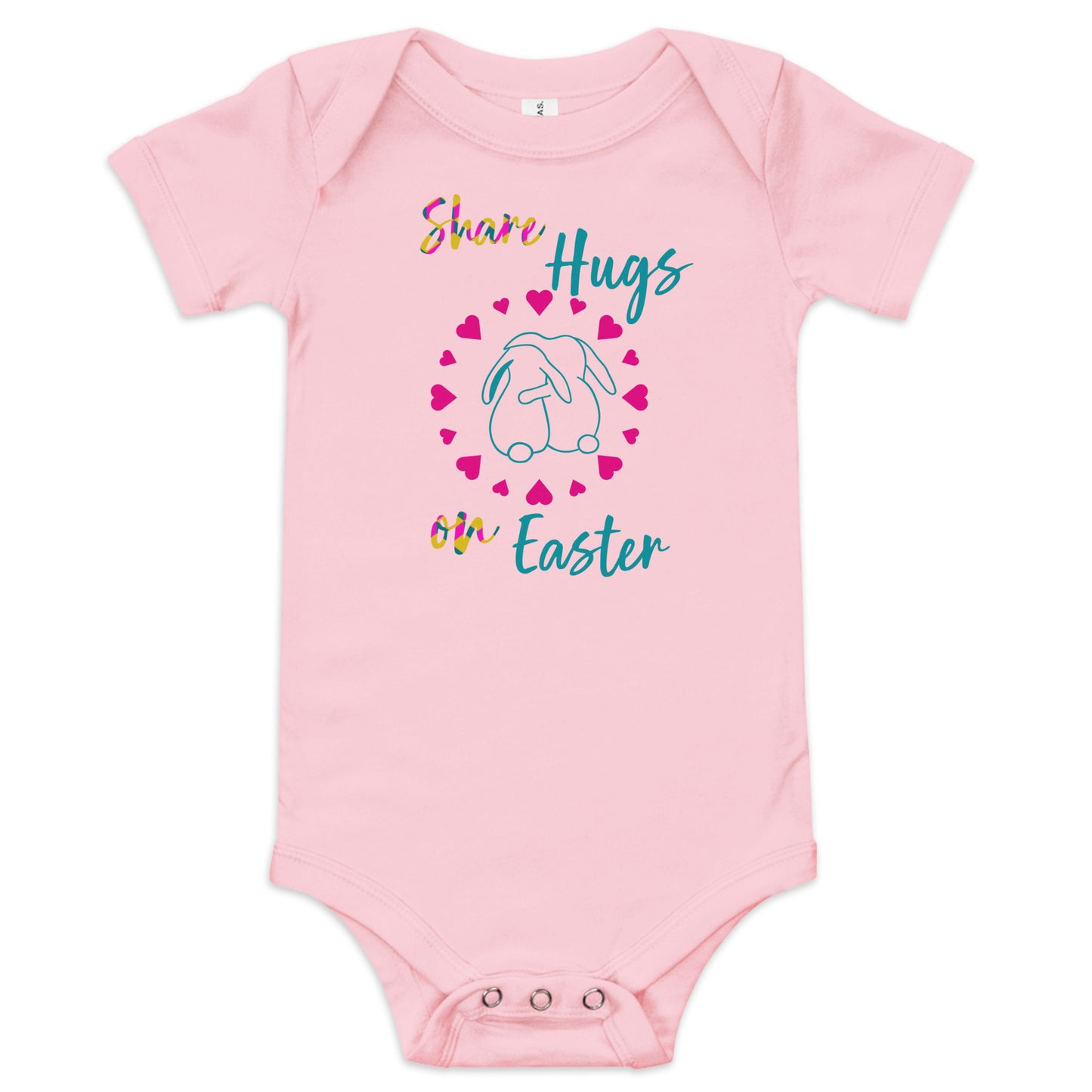 Share Hugs on Easter Baby Onesie