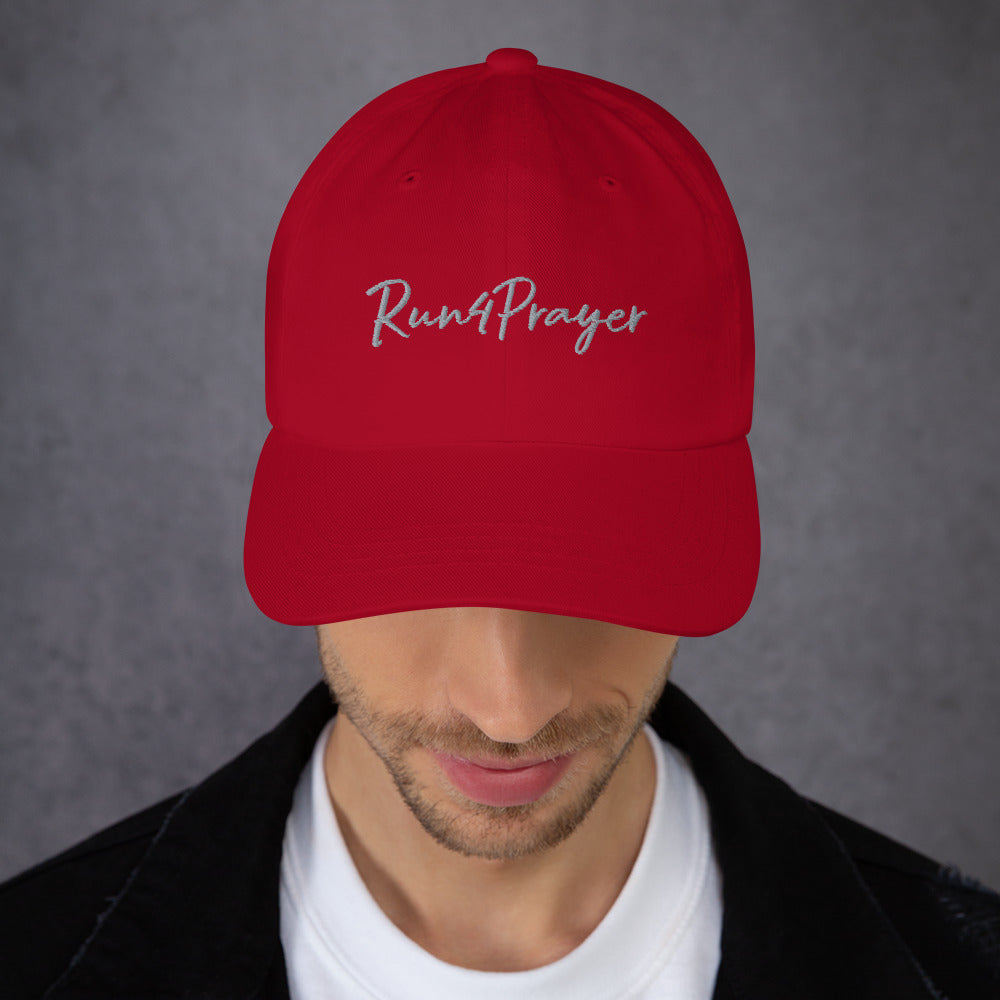 Run4Prayer Hat (Grey Stitch)