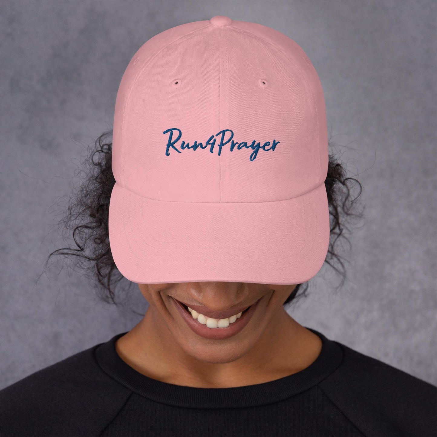 Run4Prayer Hat (Blue stitch)