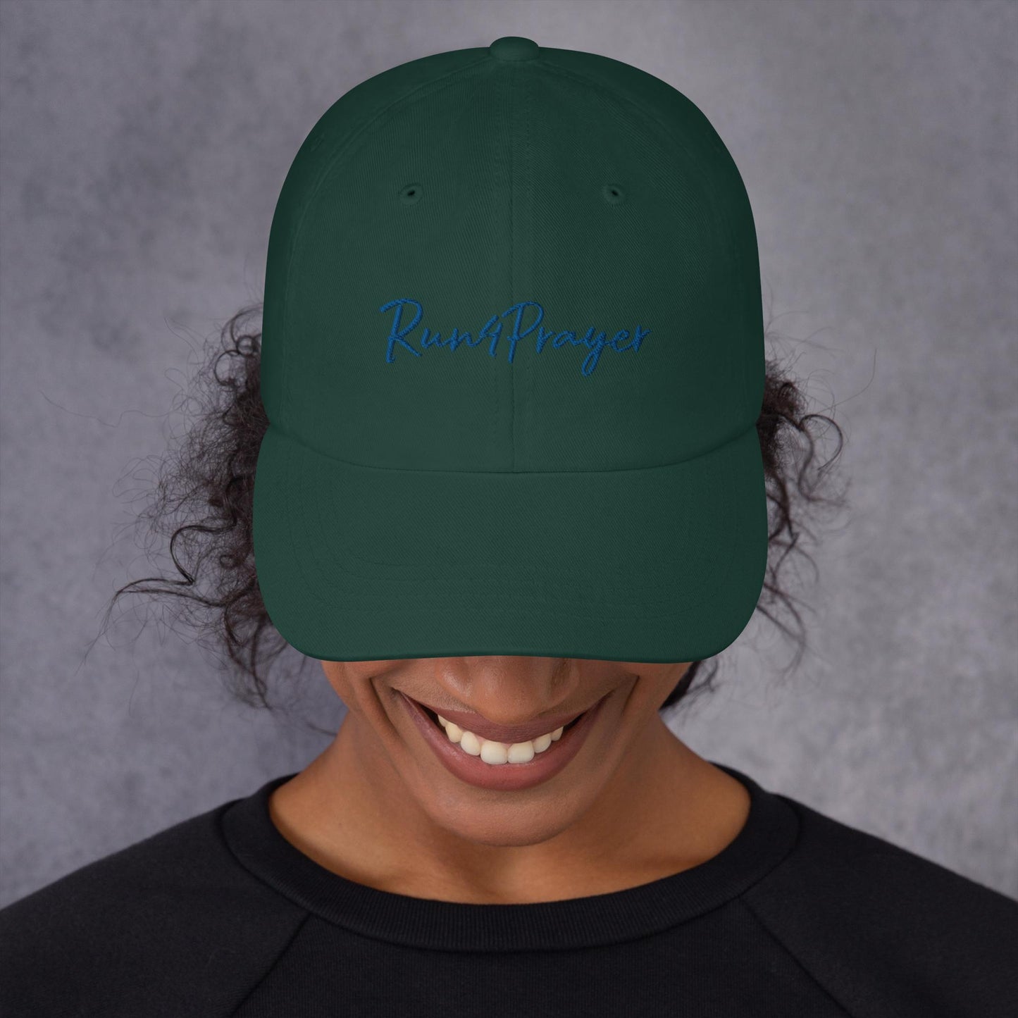 Run4Prayer Hat (Blue stitch)