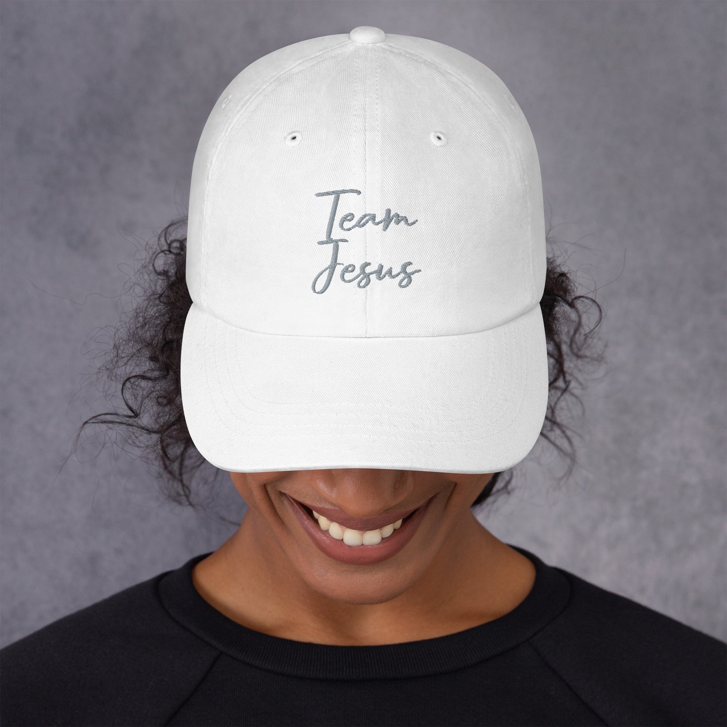 Team Jesus (Grey Stitch) Hat