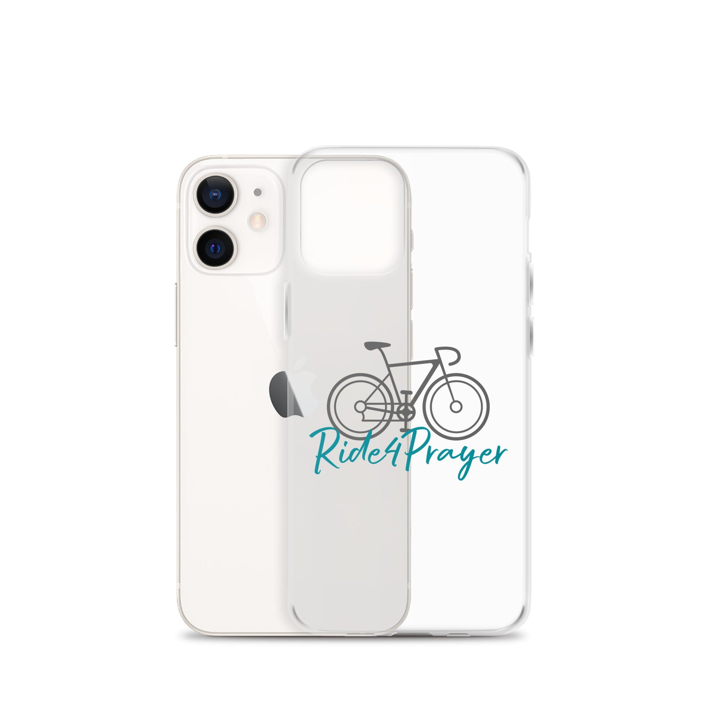 Ride4Prayer Bicycle Clear Case for iPhone®
