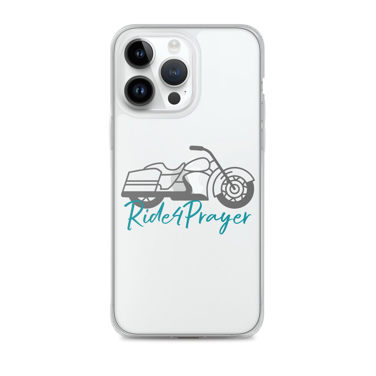 Ride4Prayer Motorcycle Clear Case for iPhone®