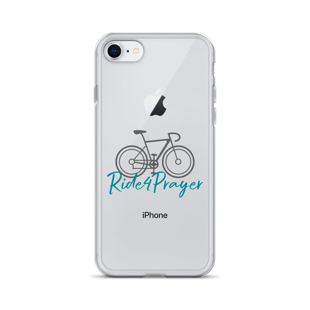 Ride4Prayer Bicycle Clear Case for iPhone®