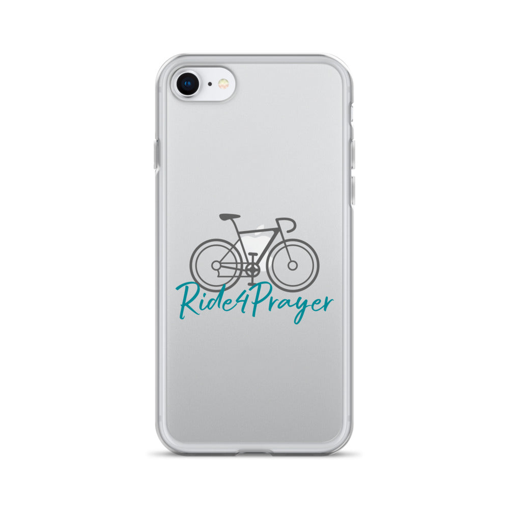 Ride4Prayer Bicycle Clear Case for iPhone®