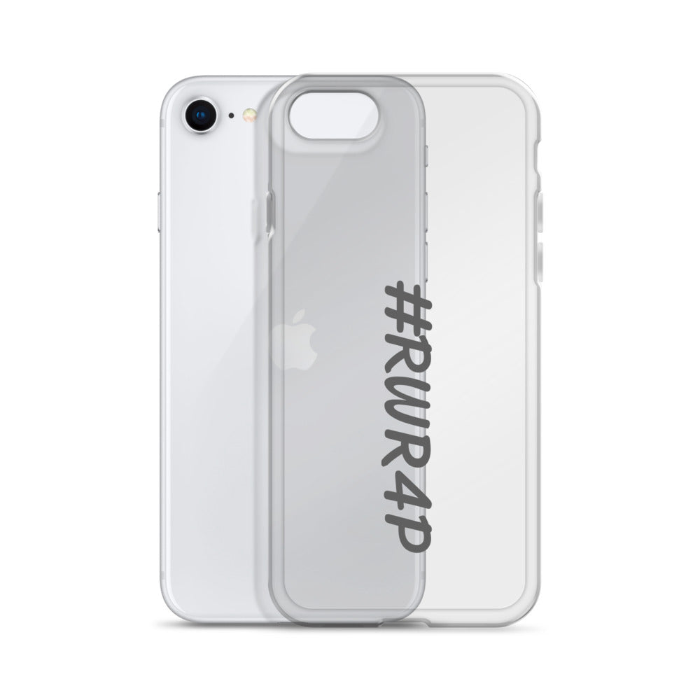 #RWR4P Clear Case for iPhone®