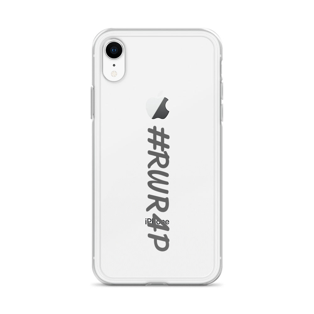 #RWR4P Clear Case for iPhone®