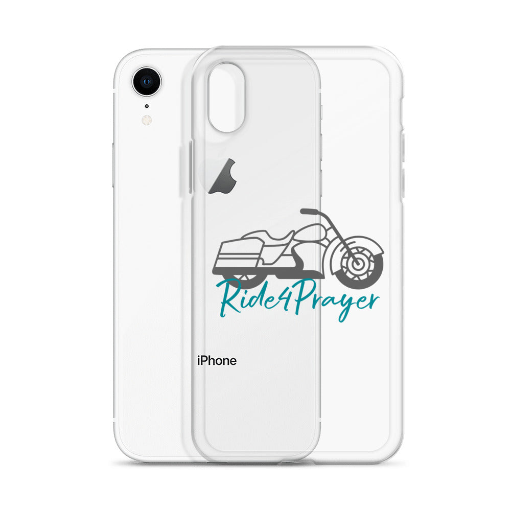 Ride4Prayer Motorcycle Clear Case for iPhone®