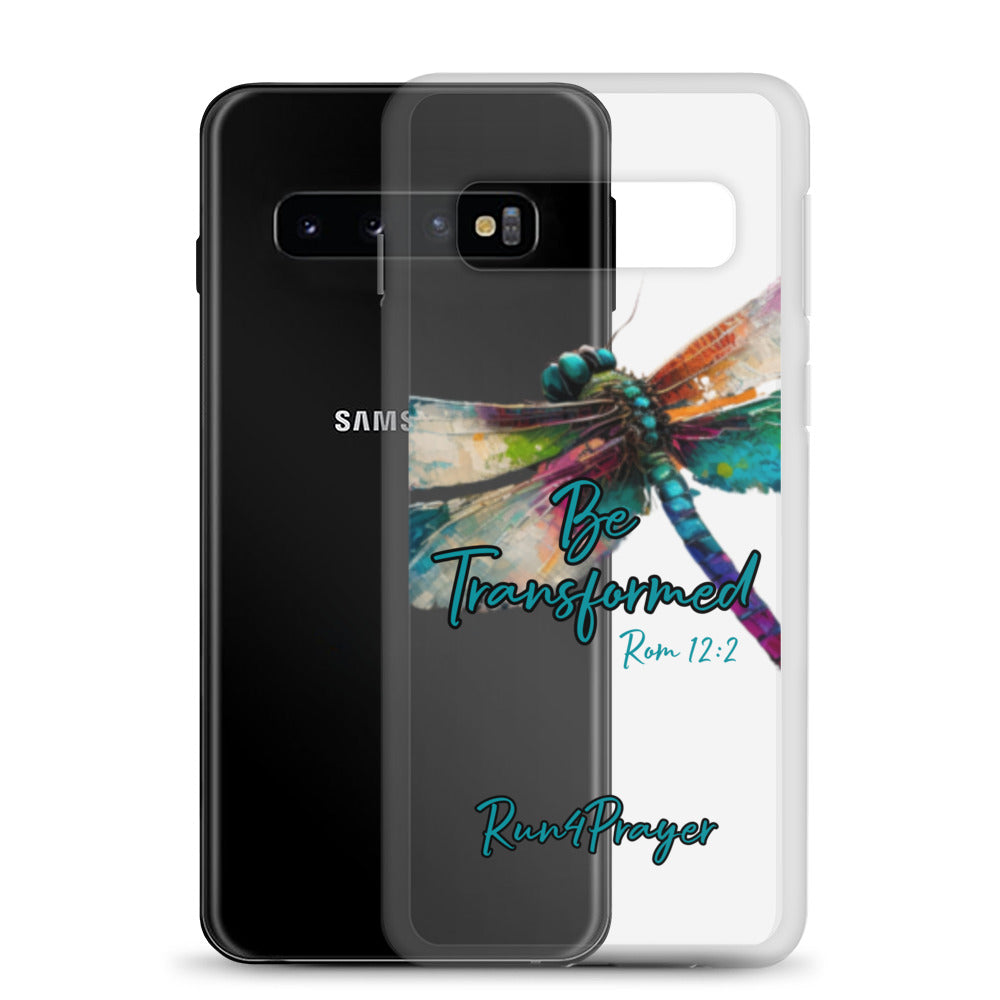 Be Transformed Rom 12:2 R4P Clear Case for Samsung®