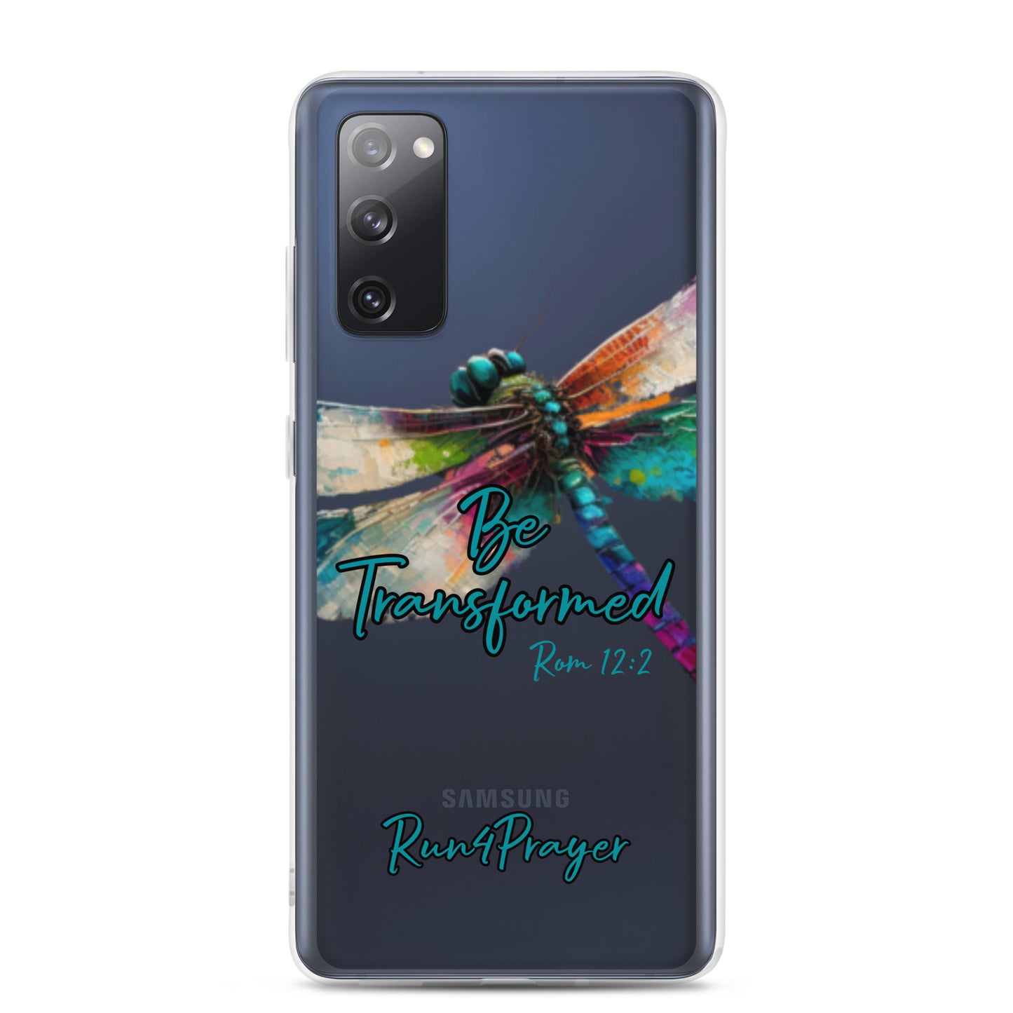 Be Transformed Rom 12:2 R4P Clear Case for Samsung®