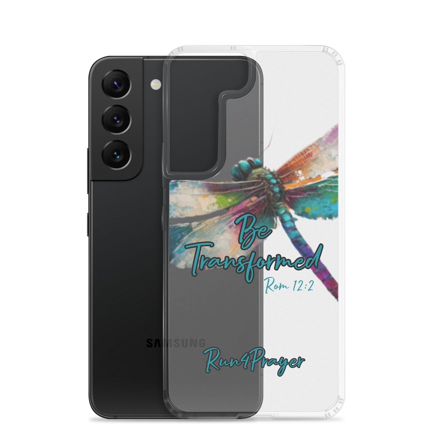 Be Transformed Rom 12:2 R4P Clear Case for Samsung®