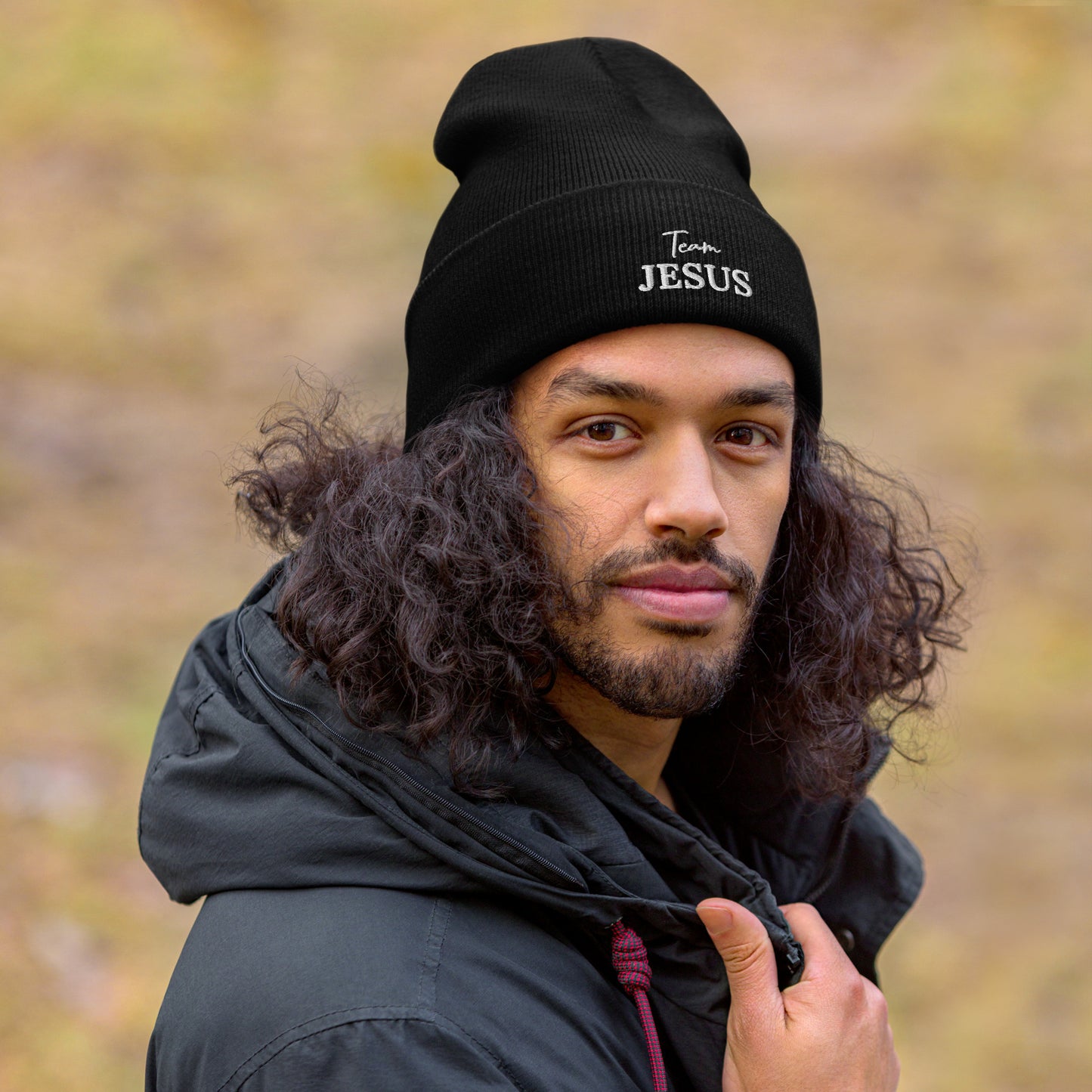 Team JESUS Cuffed Beanie