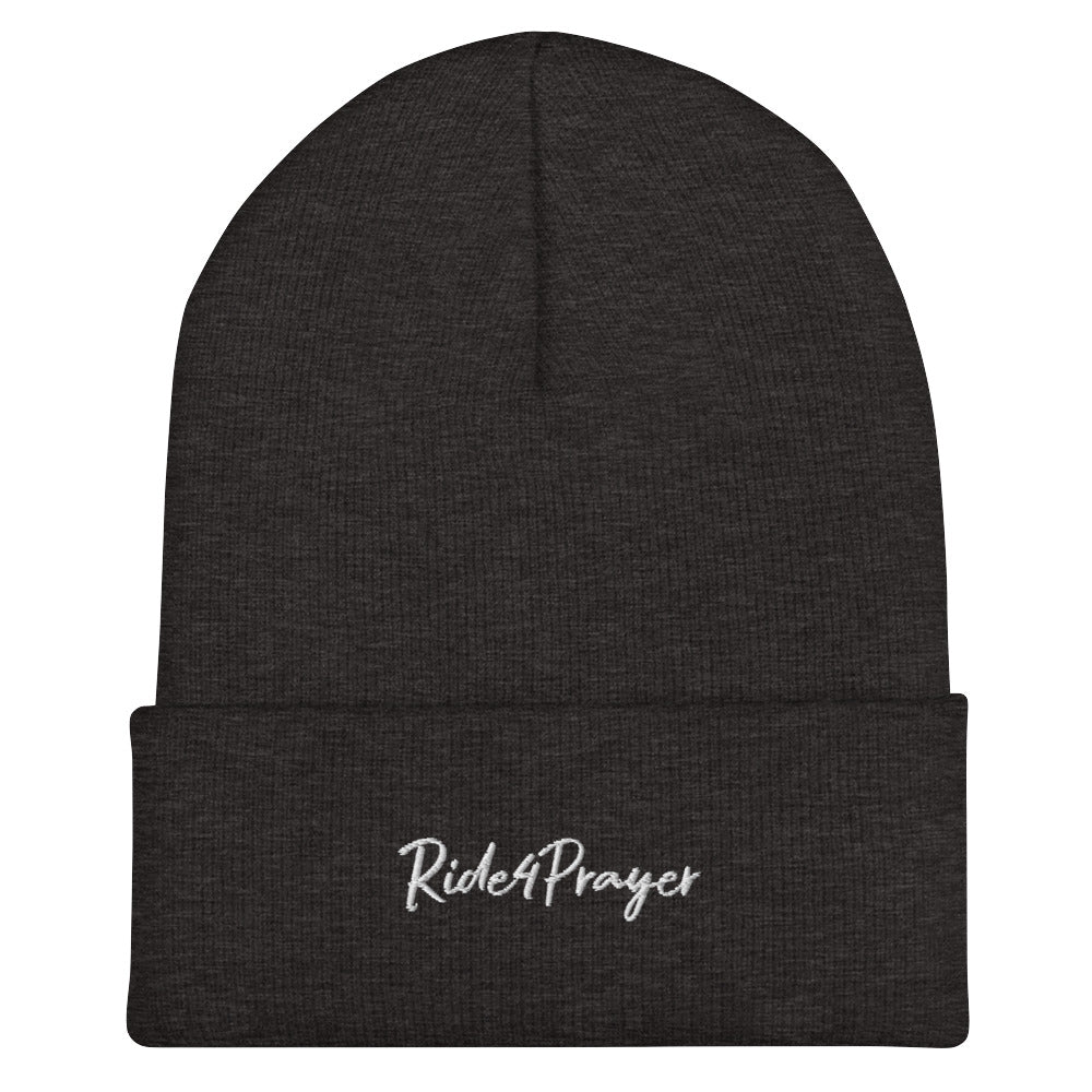 Ride4Prayer Cuffed Beanie