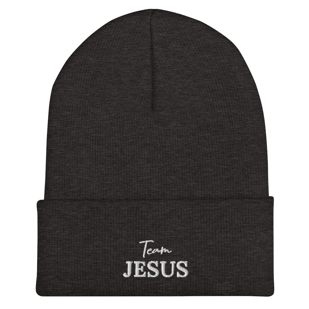 Team JESUS Cuffed Beanie