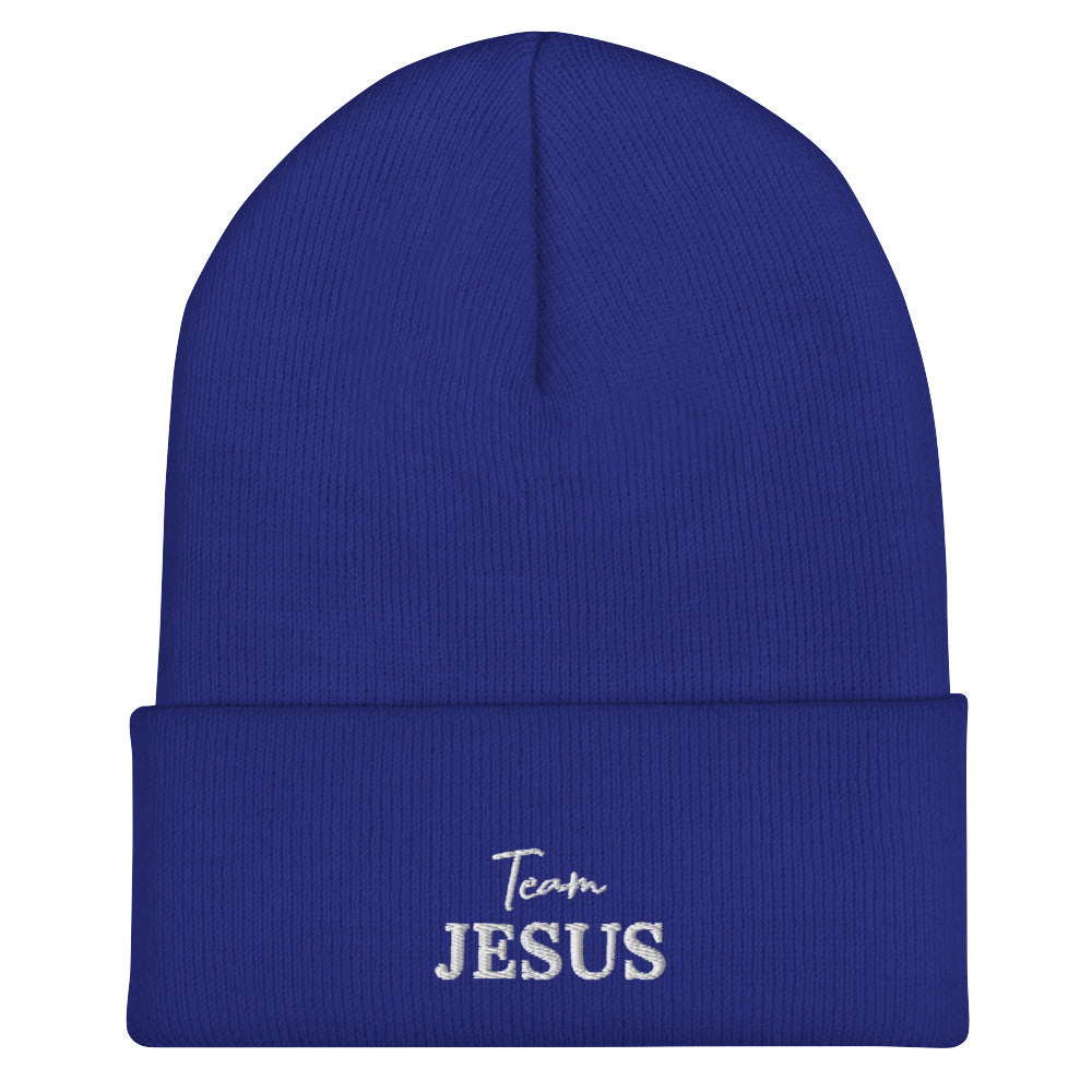Team JESUS Cuffed Beanie