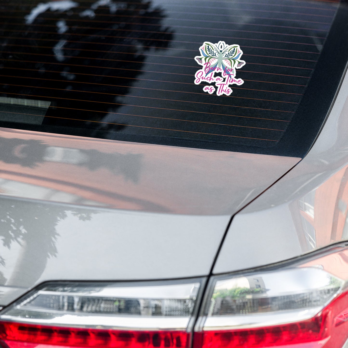Born For Such a Time as This Butterfly Bubble-free stickers