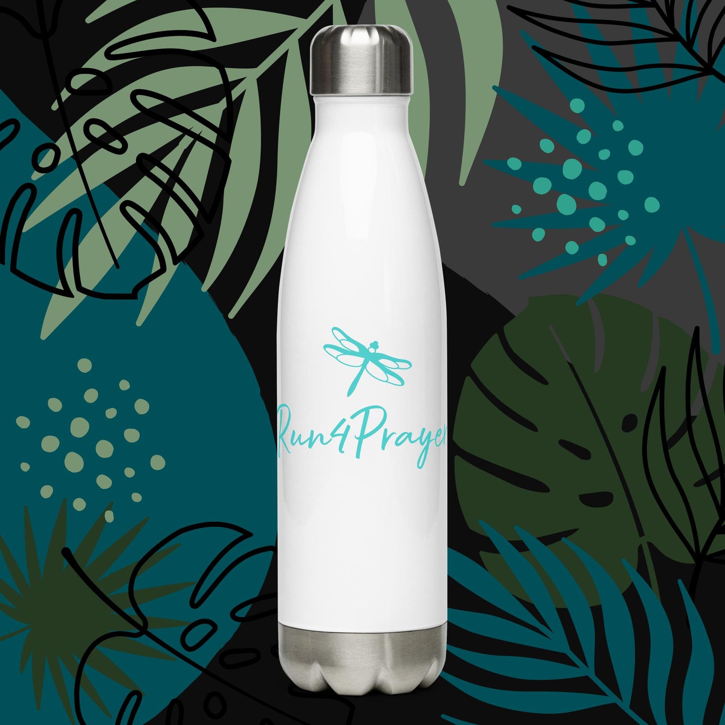 Run4Prayer Dragonfly Stainless steel water bottle
