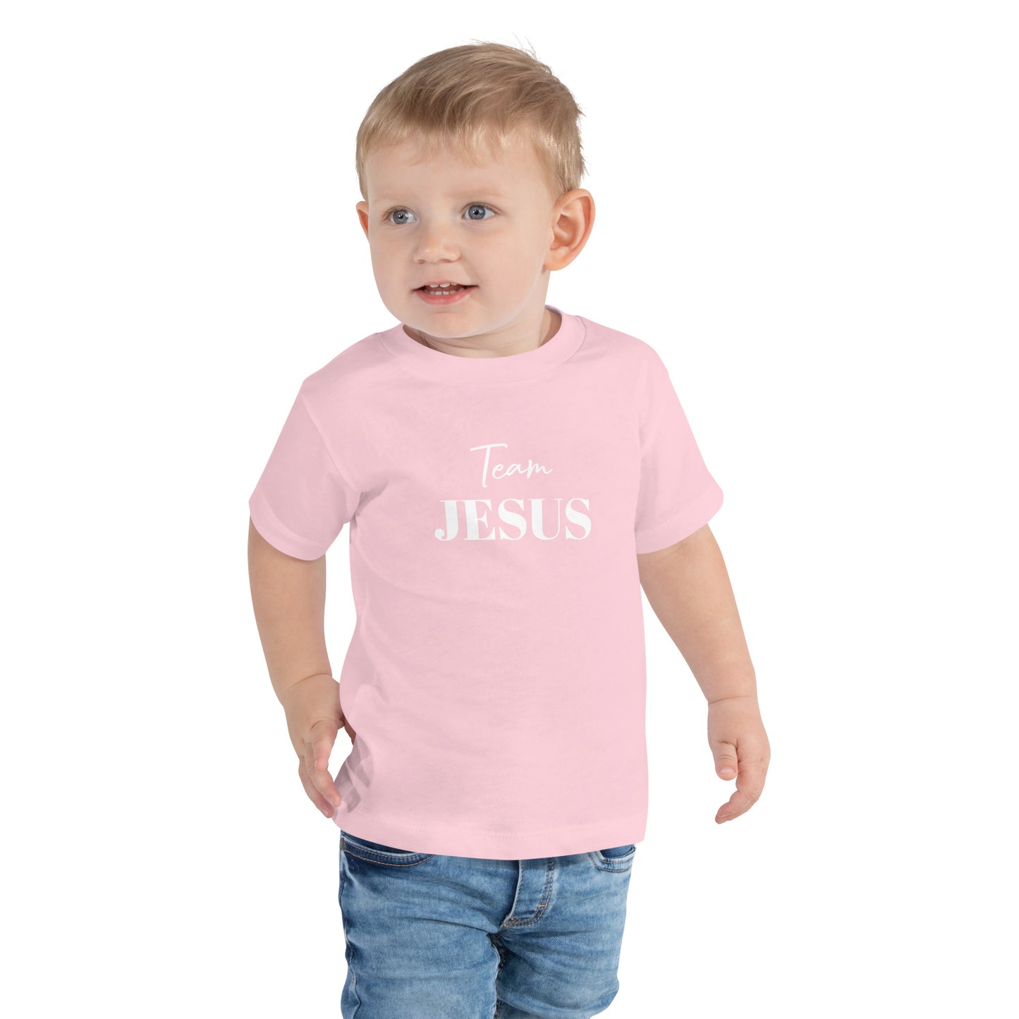Team JESUS Toddler Short Sleeve Tee (2T-5T)