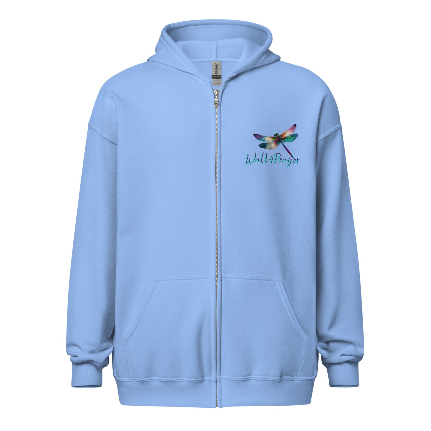 Walk4Prayer WC Dragonfly Unisex heavy blend zip hoodie