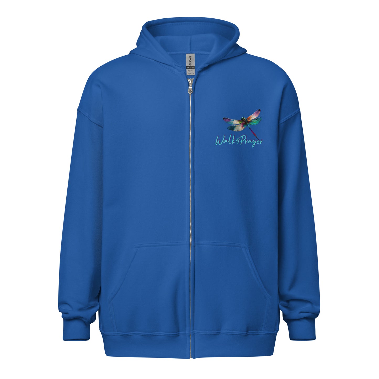 Walk4Prayer WC Dragonfly Unisex heavy blend zip hoodie
