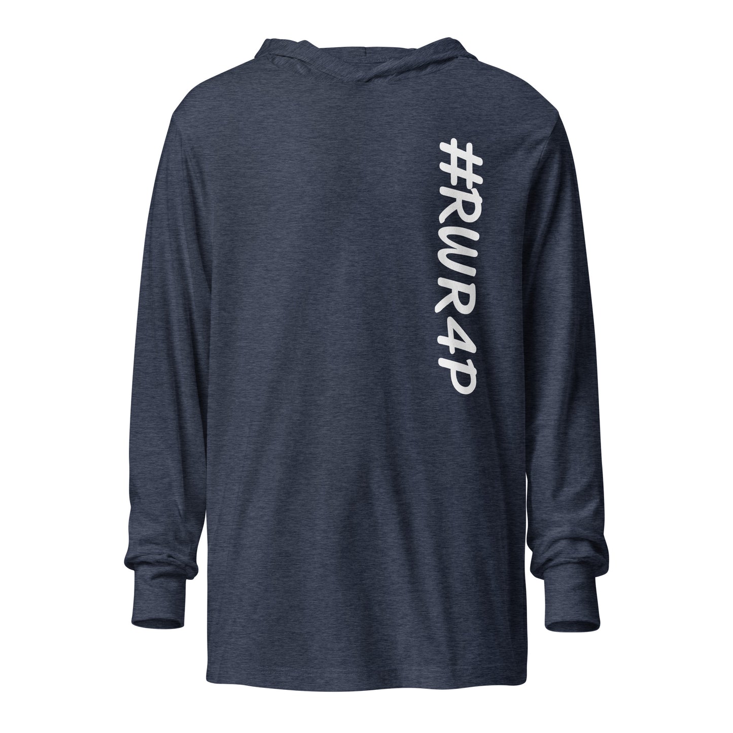 #RWR4P (RunWalkRide4Prayer) Hooded long-sleeve tee