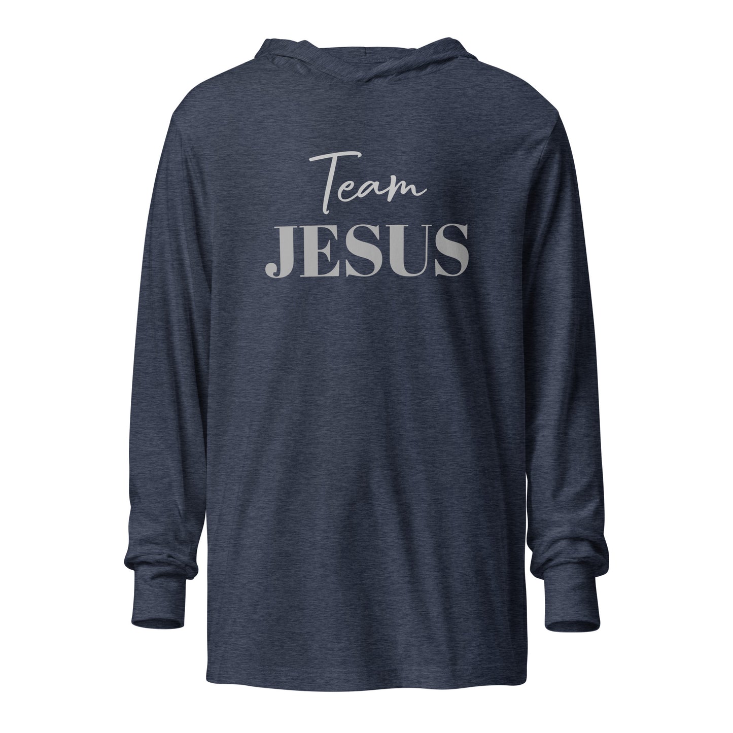 Team JESUS Hooded long-sleeve tee