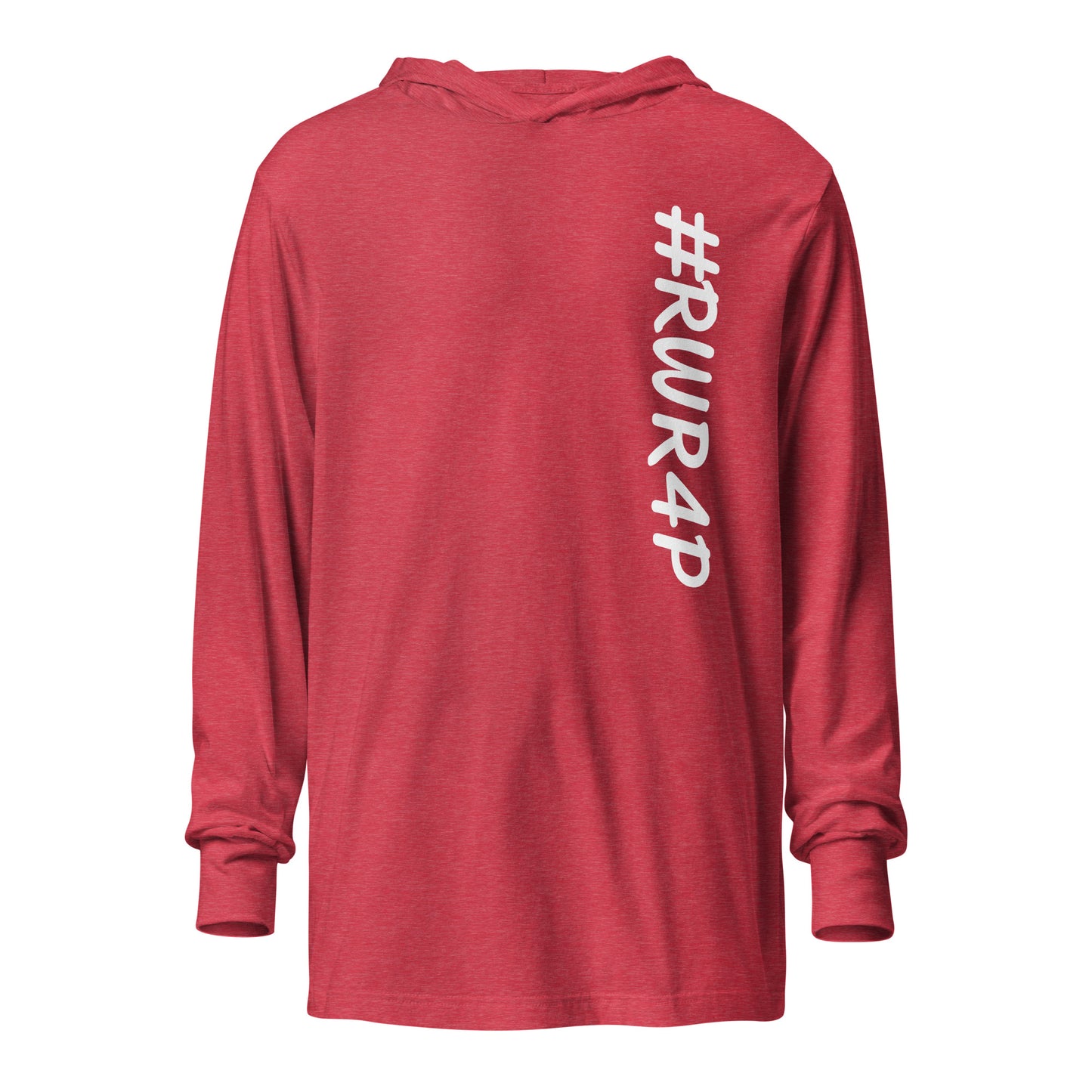 #RWR4P (RunWalkRide4Prayer) Hooded long-sleeve tee