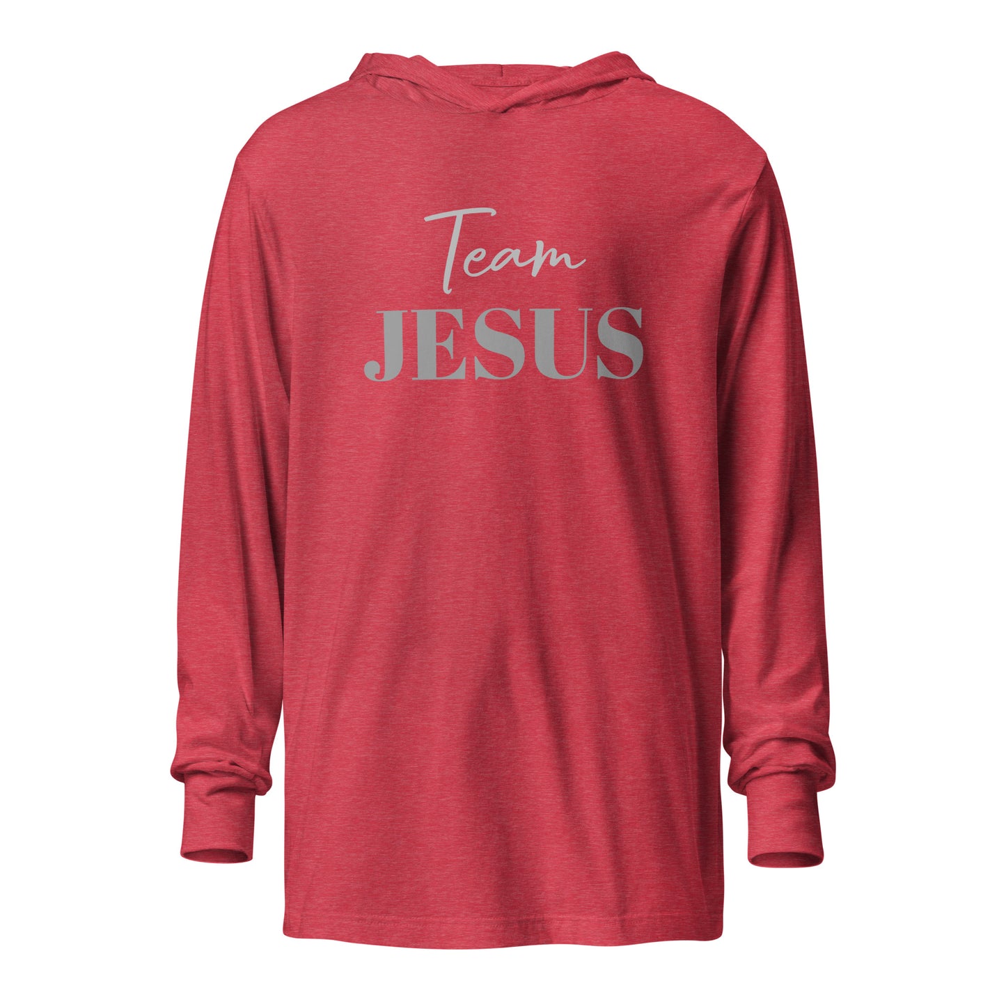 Team JESUS Hooded long-sleeve tee