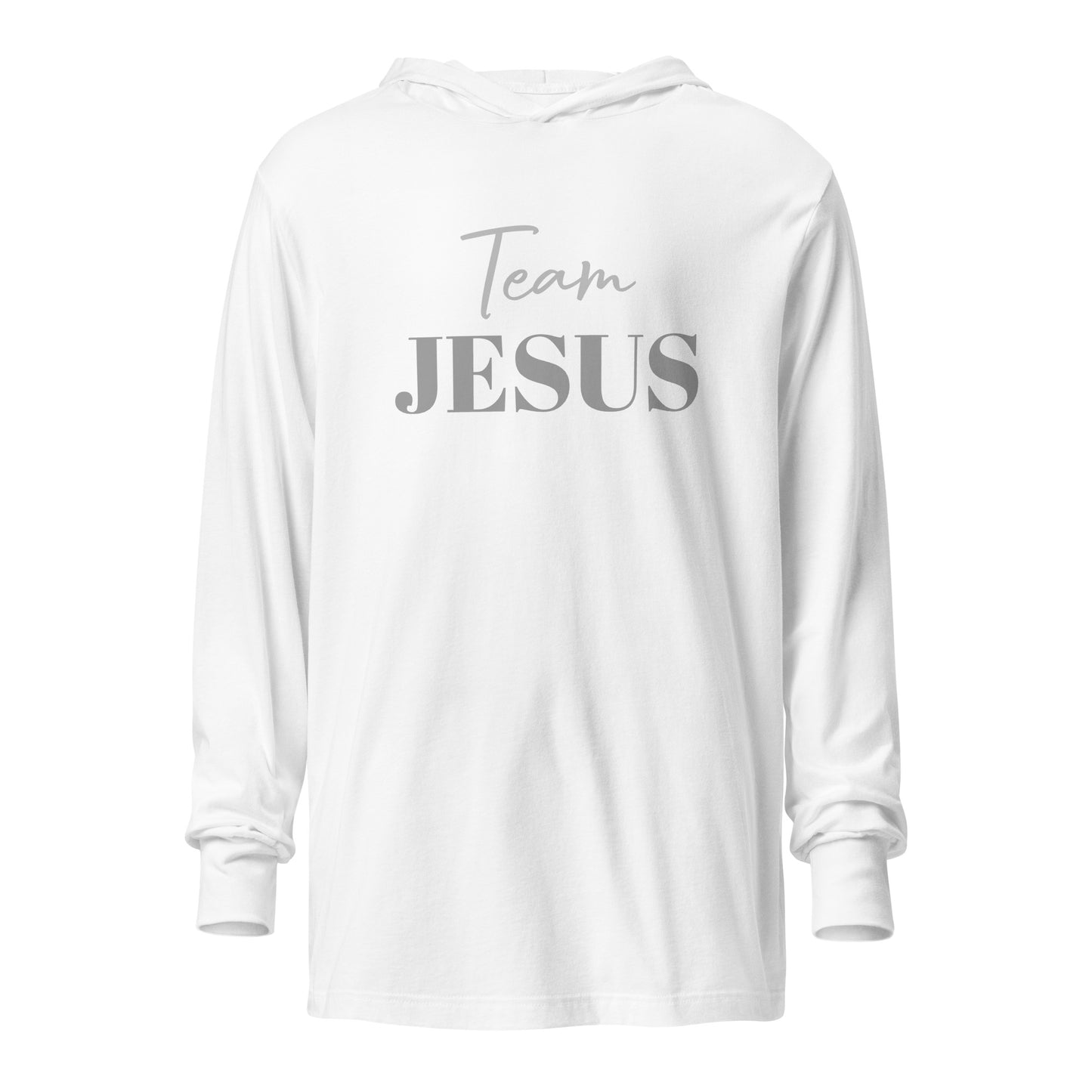 Team JESUS Hooded long-sleeve tee