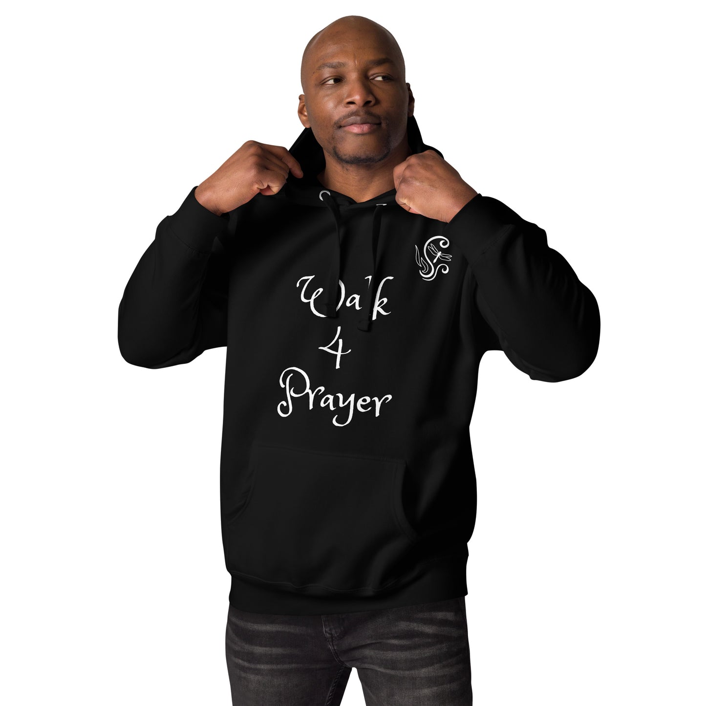 Walk 4 Prayer Scroll Dragonfly Unisex Hoodie