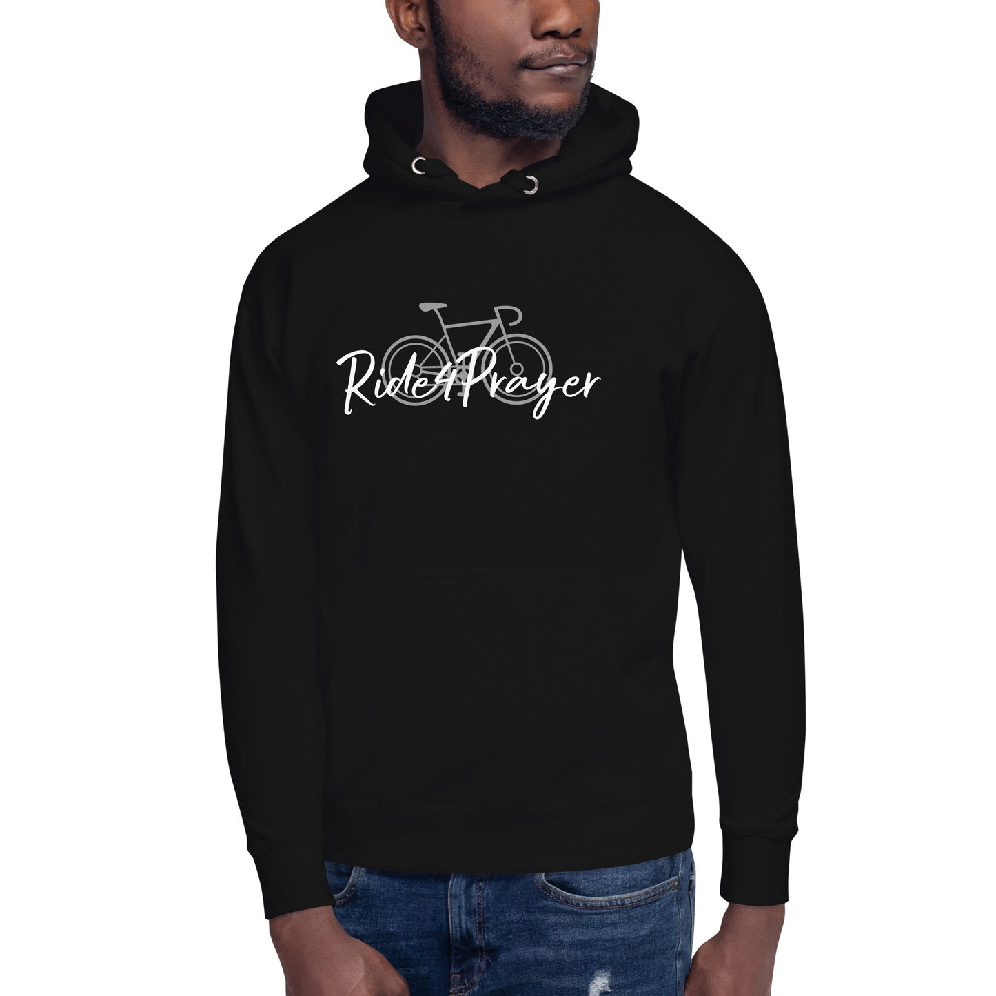 Ride4Prayer Bicycle Unisex Hoodie
