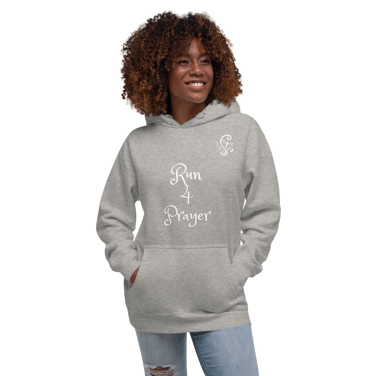 Run 4 Prayer Scroll Dragonfly Unisex Hoodie