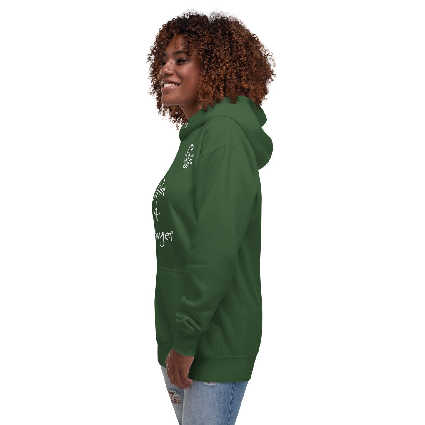 Run 4 Prayer Scroll Dragonfly Unisex Hoodie