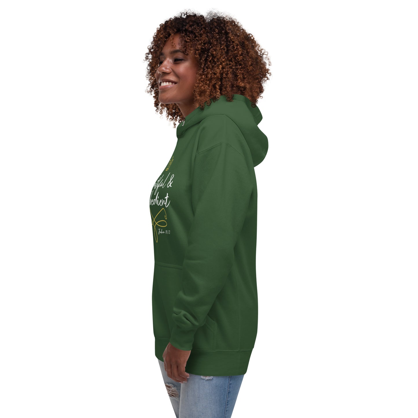 Faithful & Obedient John 10:27 Unisex Hoodie