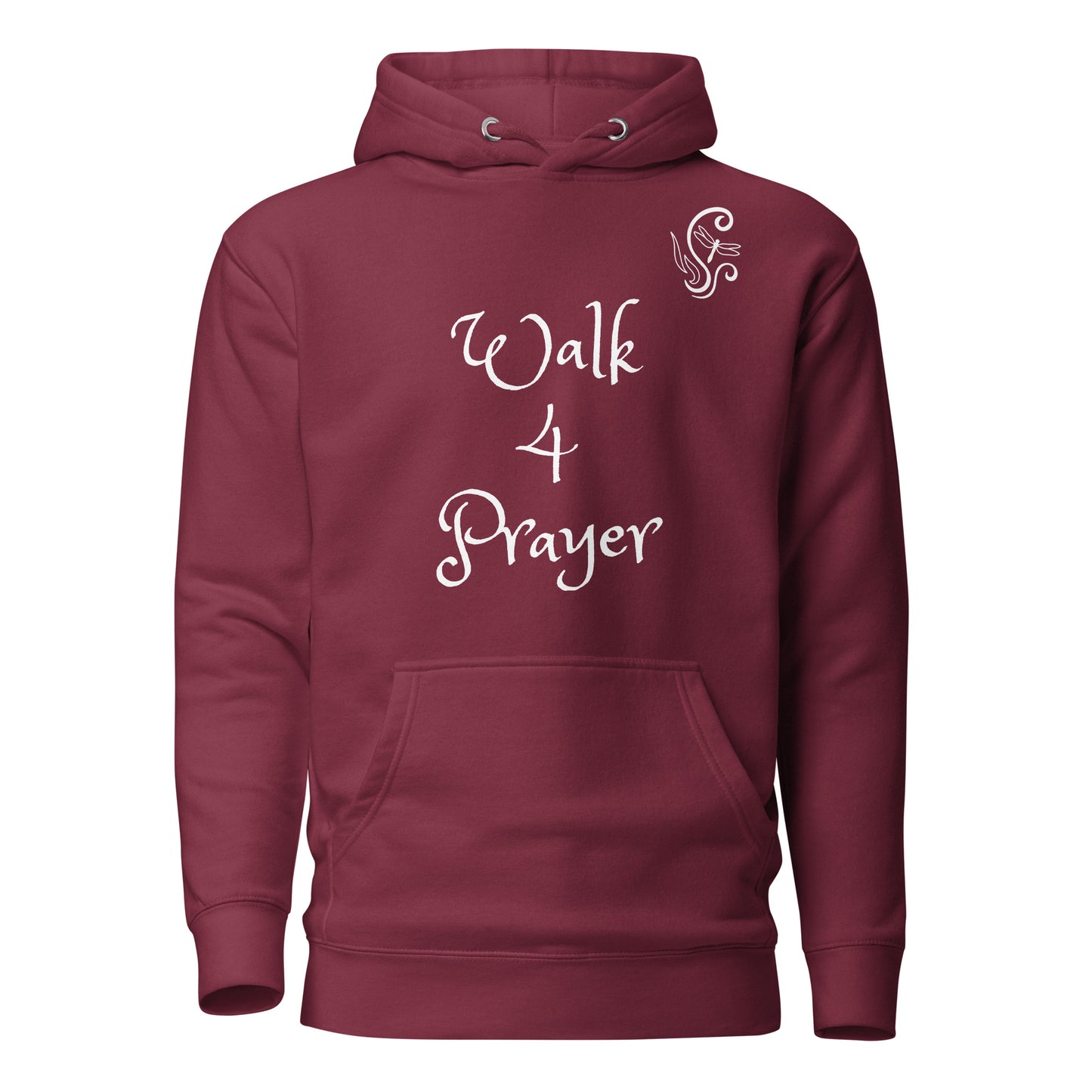 Walk 4 Prayer Scroll Dragonfly Unisex Hoodie