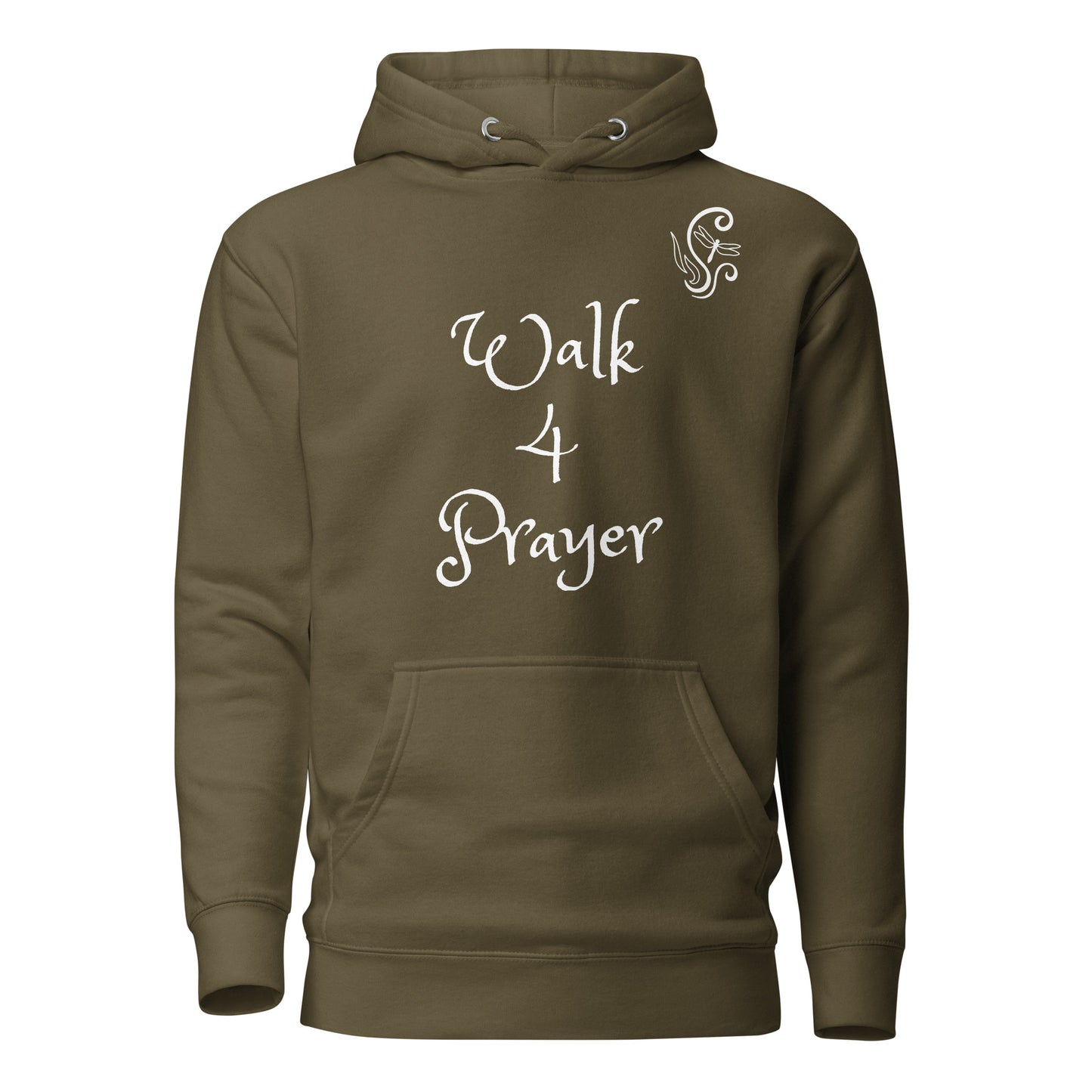 Walk 4 Prayer Scroll Dragonfly Unisex Hoodie
