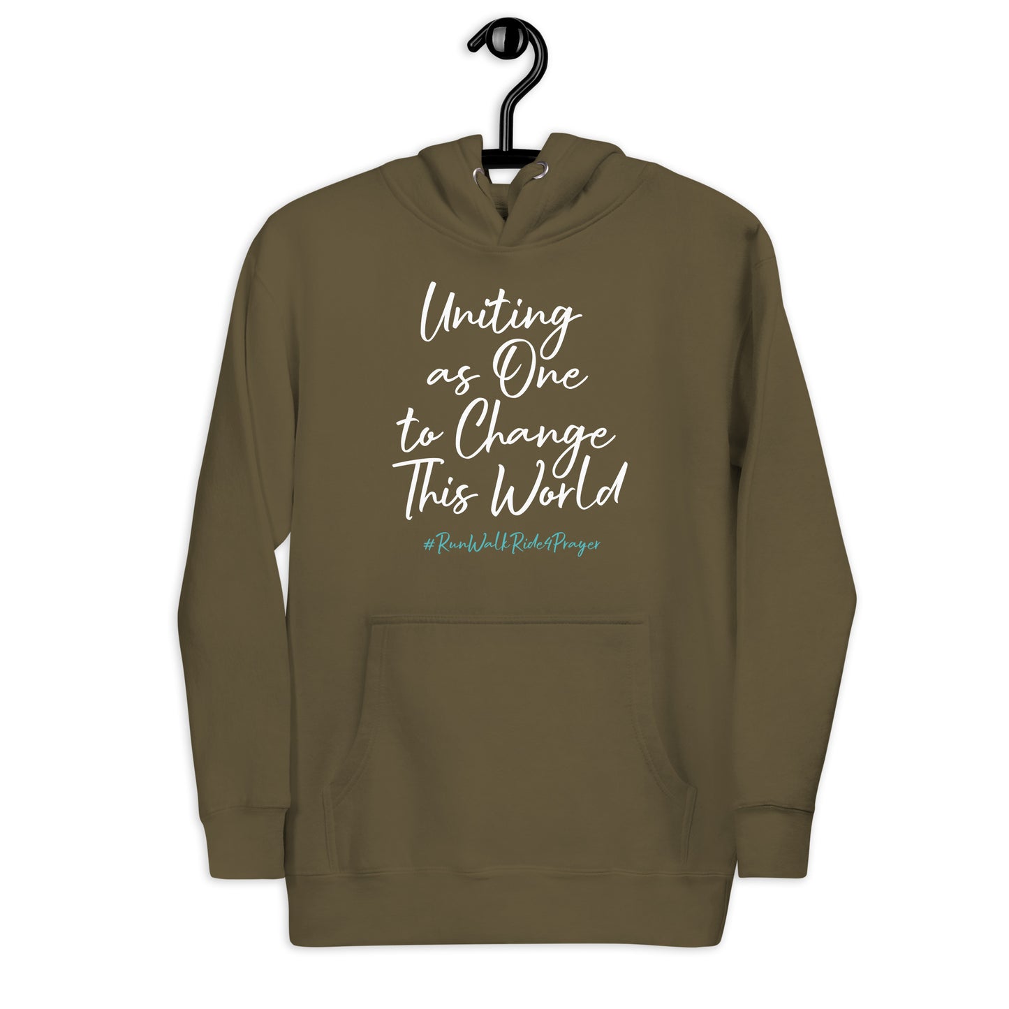 Uniting as One to Change This World #RWR4P Unisex Hoodie
