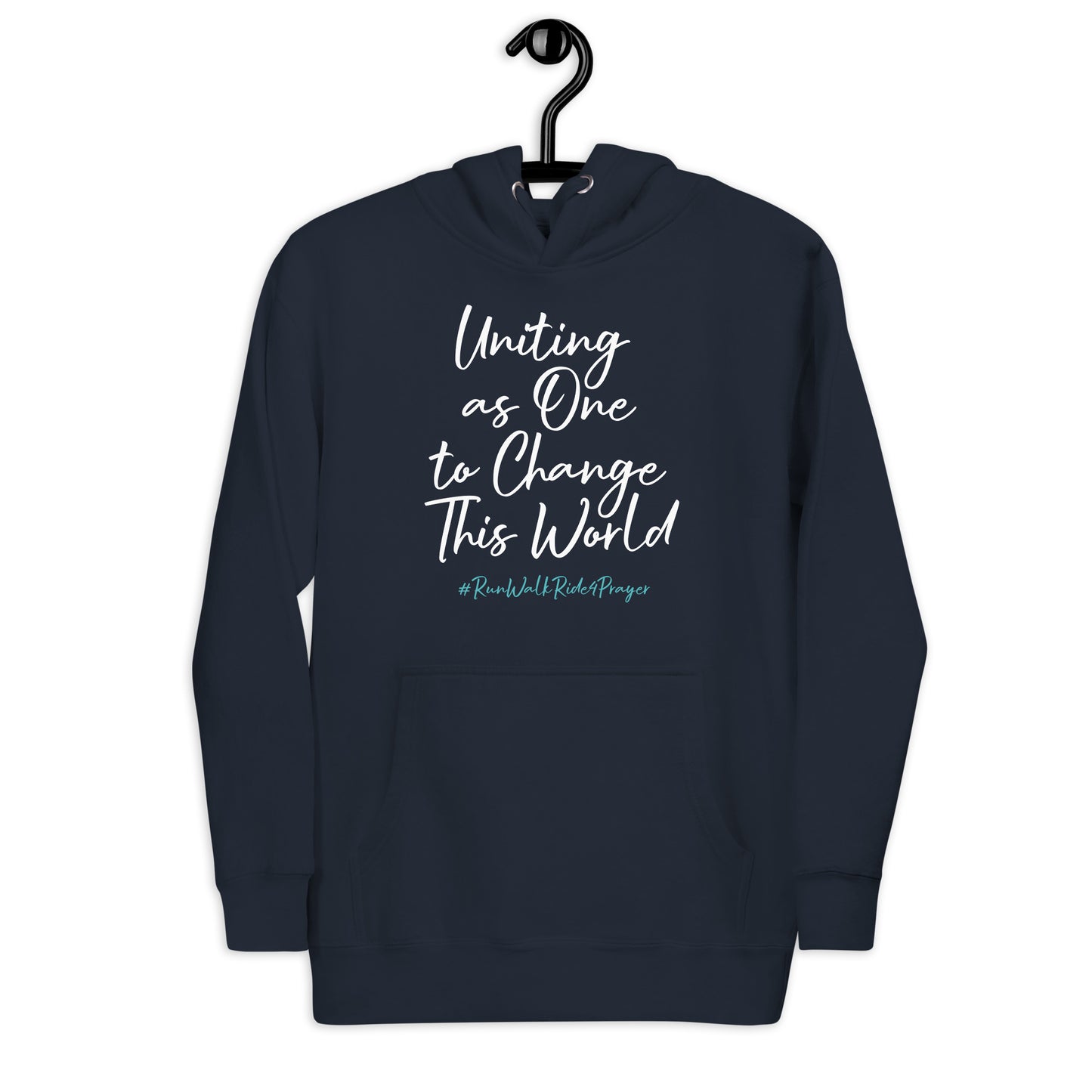 Uniting as One to Change This World #RWR4P Unisex Hoodie