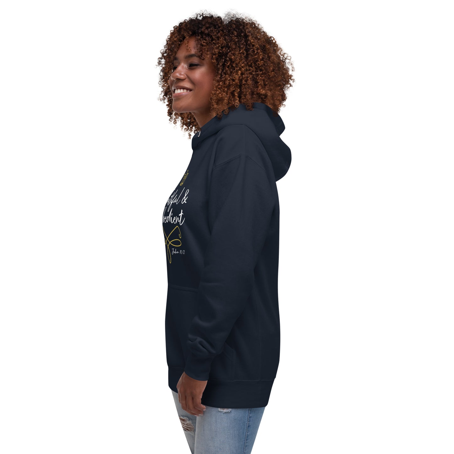 Faithful & Obedient John 10:27 Unisex Hoodie