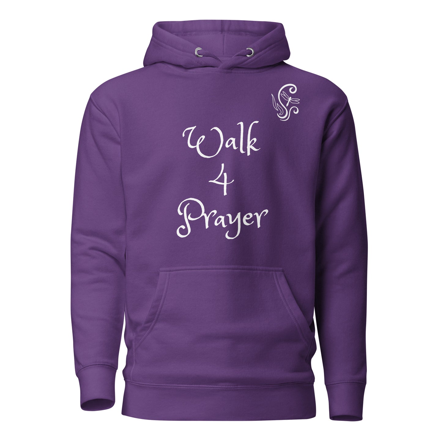 Walk 4 Prayer Scroll Dragonfly Unisex Hoodie