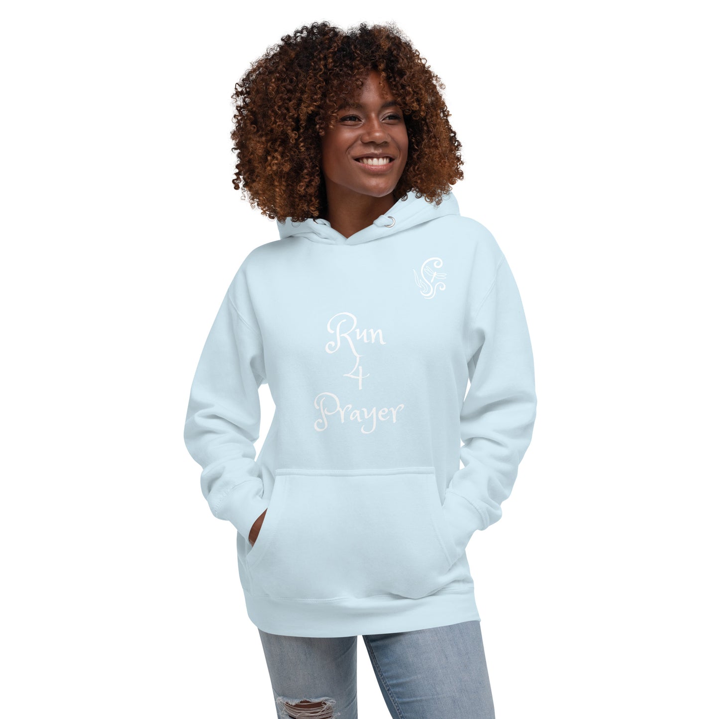 Run 4 Prayer Scroll Dragonfly Unisex Hoodie