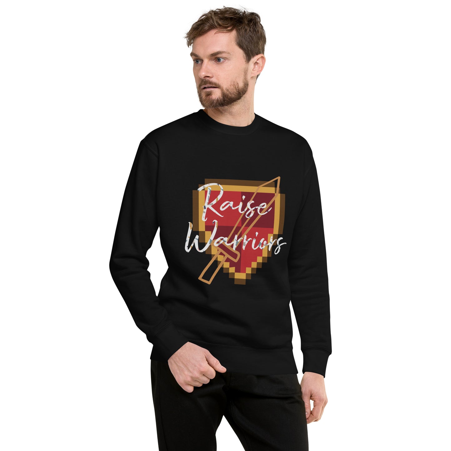 Raise Warriors Shield/Sword Unisex Sweatshirt