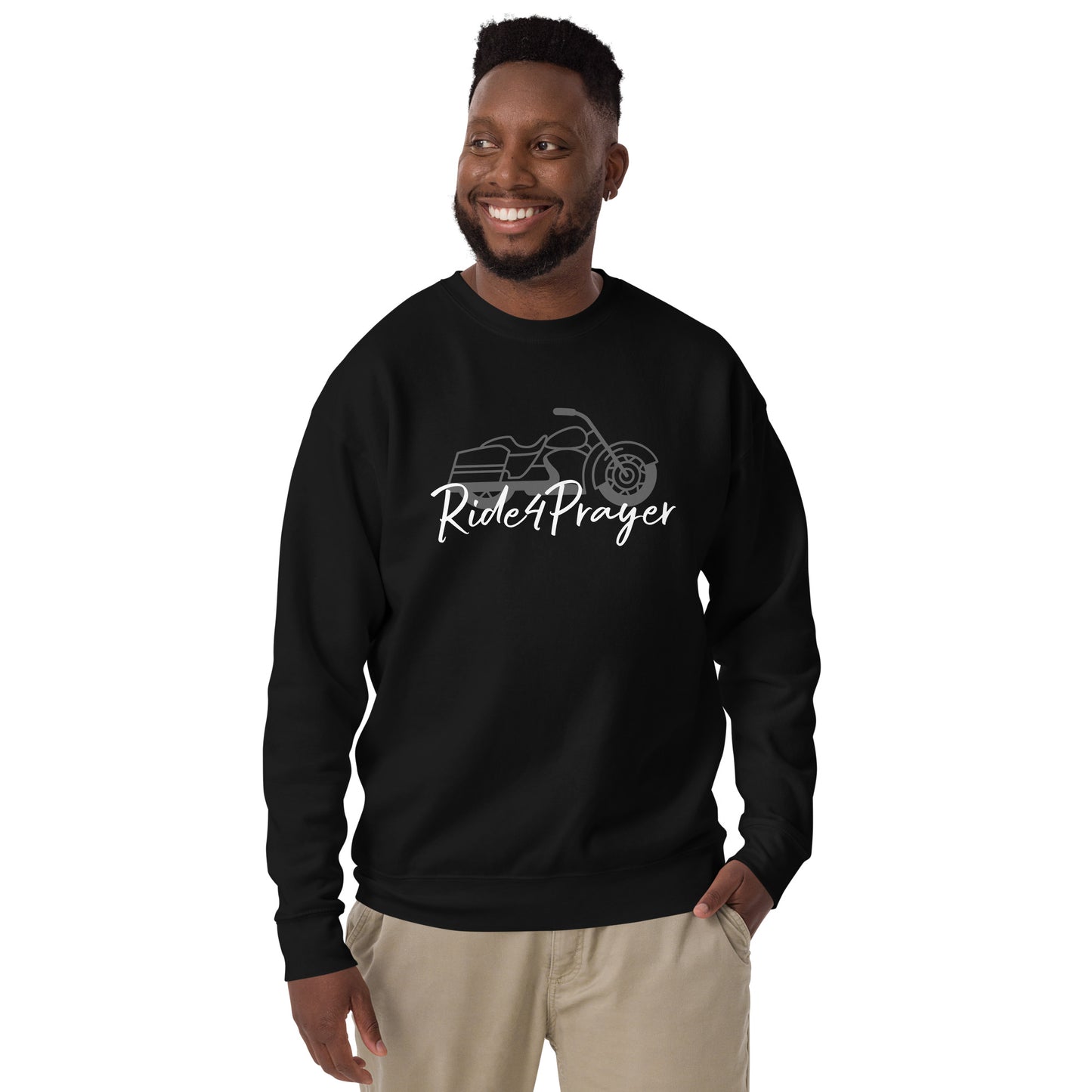 Ride4Prayer Motorcycle Unisex Sweatshirt