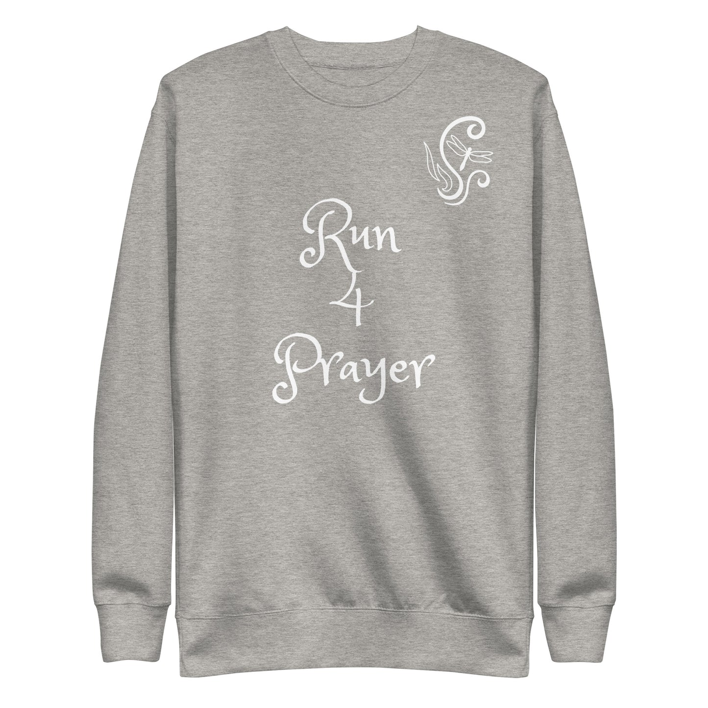 Run 4 Prayer Scroll Dragonfly Unisex Sweatshirt