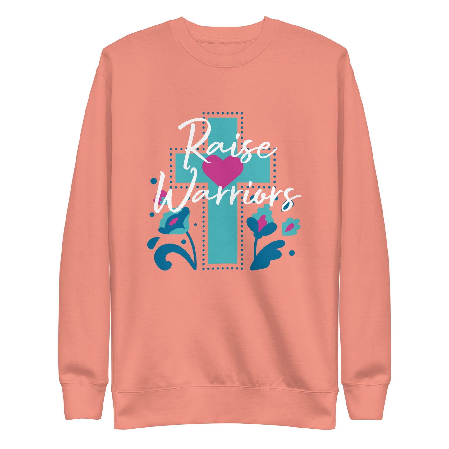 Raise Warriors Blue Cross Unisex Sweatshirt